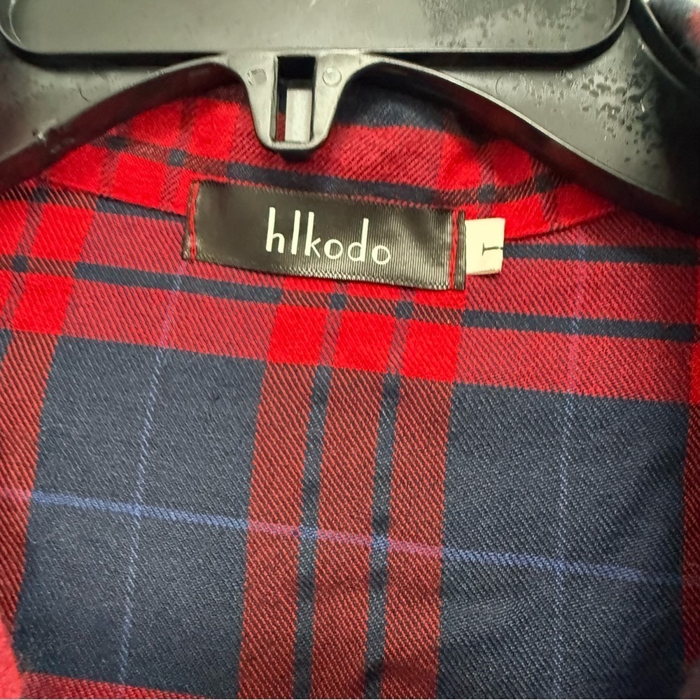 🧨 5/$25 Women’s Plaid Mini Shirt Winter Dress - Picture 6 of 6